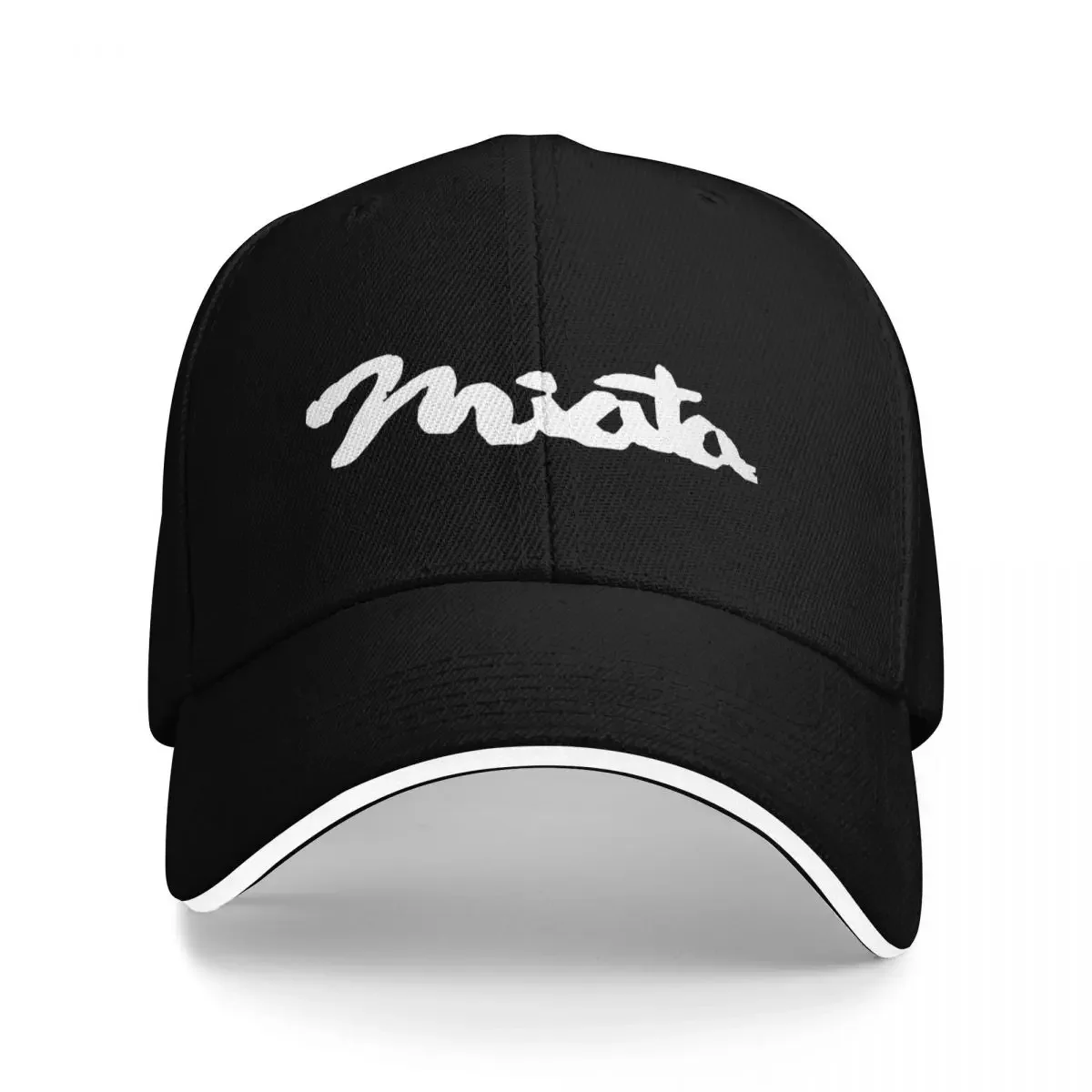 Golf Equipment Logo - 新しいオリジナルミアータロゴ白野球帽ダービーハットセーラーキャップ男性用ゴルフウェア男性女性用