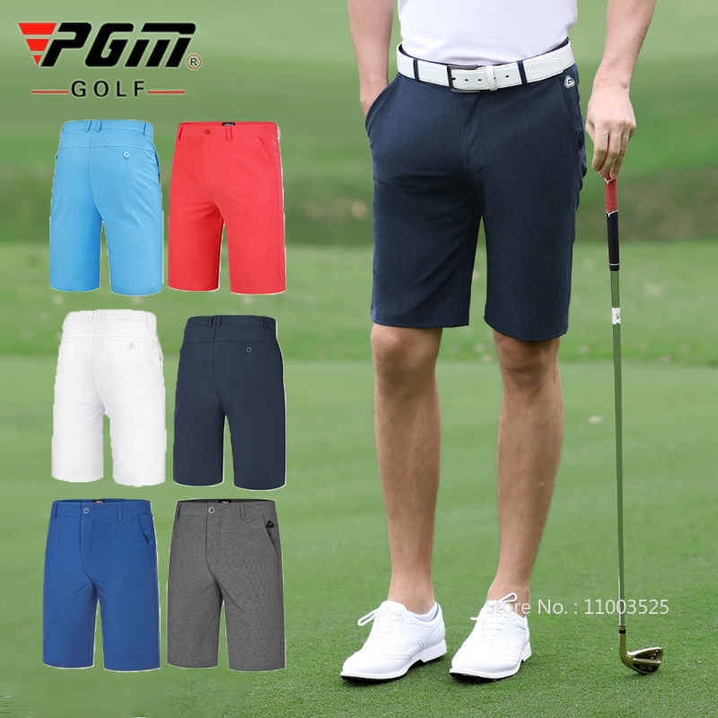Golf Equipment Cheap - PGM ゴルフショート夏メンズ固体スポーツズボン男快適な通気性ショートパンツカジュアル服スポーツウェアジムスーツ