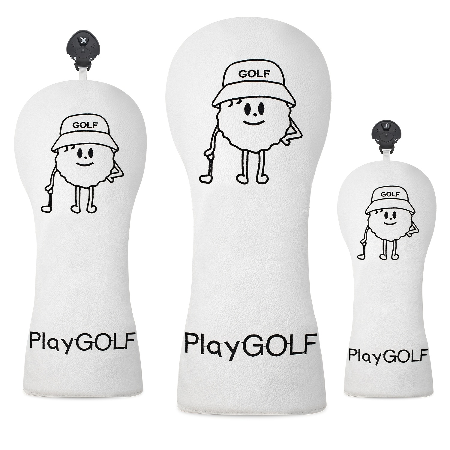 Golf Equipment Cabinet - The Ordinary Person Playing Golf デザインスタイルゴルフクラブカバー