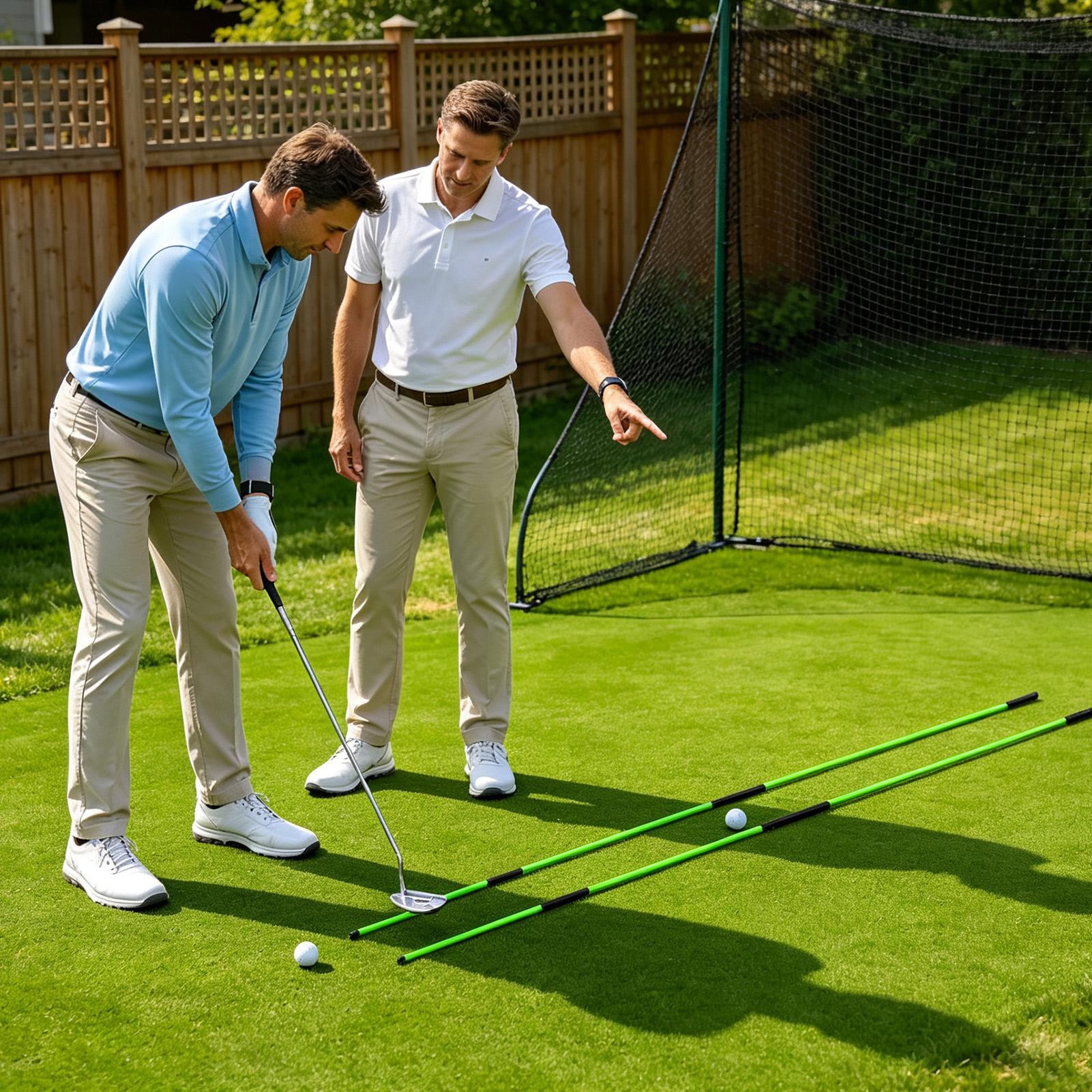 Golf Equipment Women - ゴルフスイングプレーントレーナーアライメントポータブルトレーニングツールゴルフスイング補正器具男性女性ゴルファー初心者向け