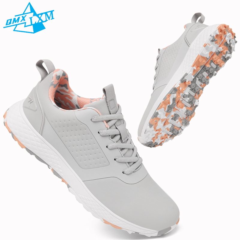 Golf Equipment Women - Lixingming-男性と女性のためのプロのゴルフシューズ,ピンクのスポーツシューズ,滑り止め,フェミニン,エスプレッソ,ゴルフ,植,ウォーキングシューズ