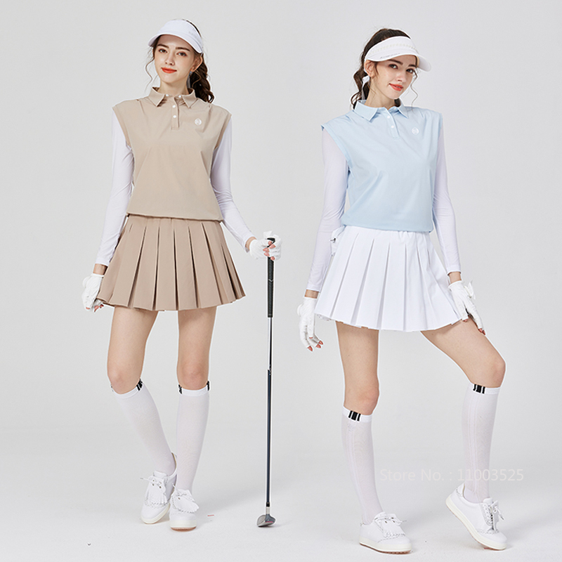 Blktee WomenPolo トップアイスシルク長袖日焼 - Golf Equipment Women のレビューと価格