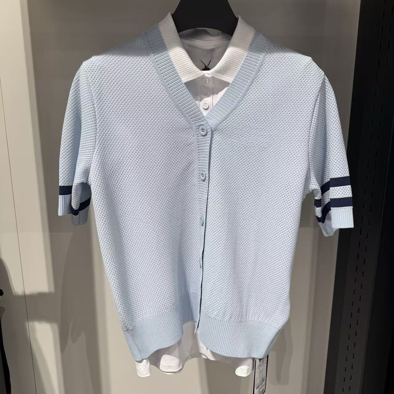 2026年韓国オリジナルレディースゴルフネックカラーブロック - Golf Equipment Women のレビューと価格