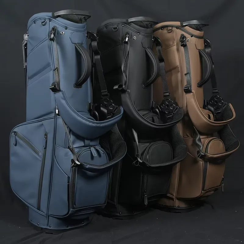 ASL GOLF 14ウェイスタンドバッグ PUレザー 軽量 - Golf Equipment Logo のレビューと価格