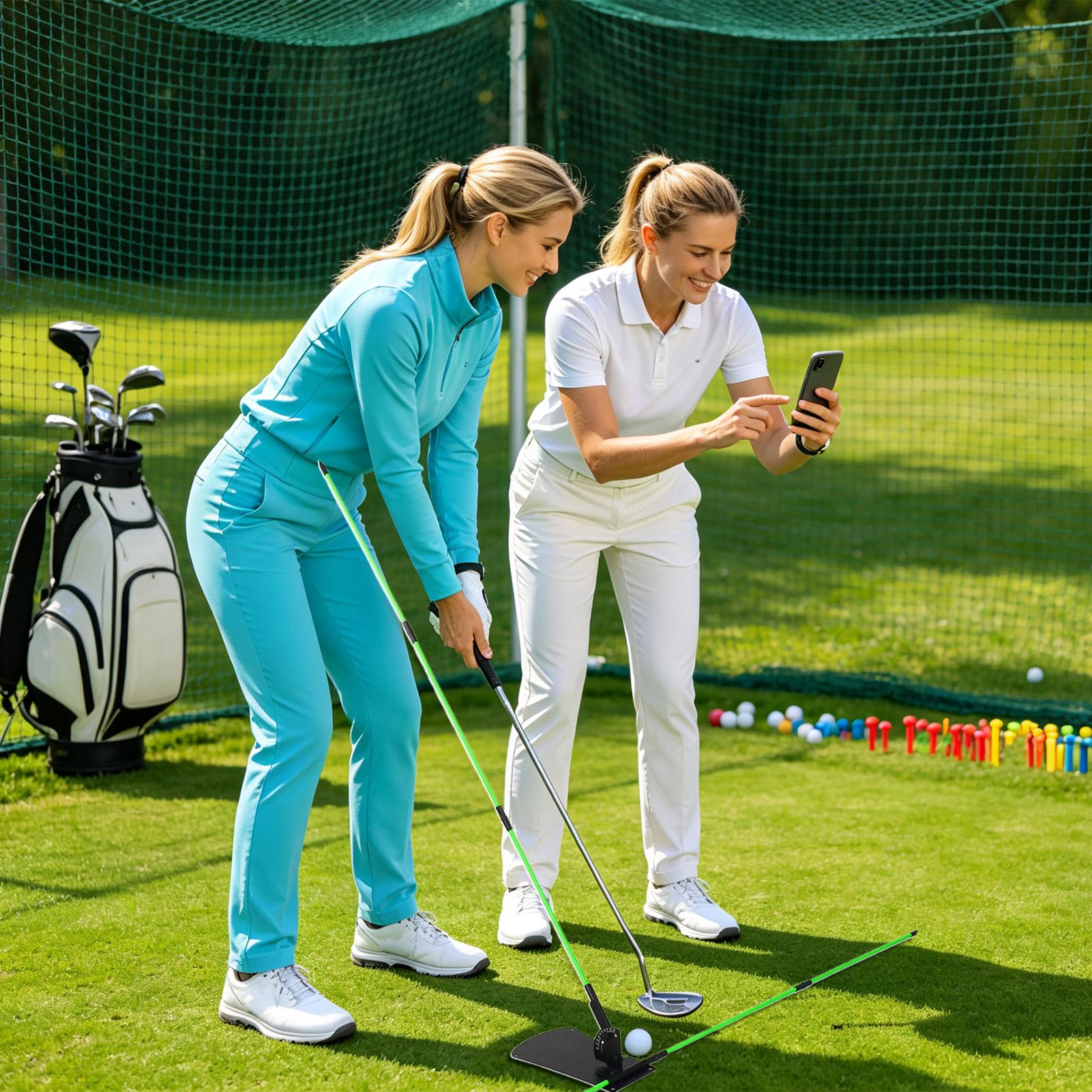 ゴルフスイングプレーントレーナーアライメントポータブルトレー - Golf Equipment Women のレビューと価格