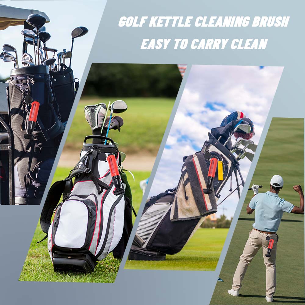 ゴルフクラブクリーニングブラシ フック付き ポータブル圧力水 - Golf Equipment Cheap のレビューと価格