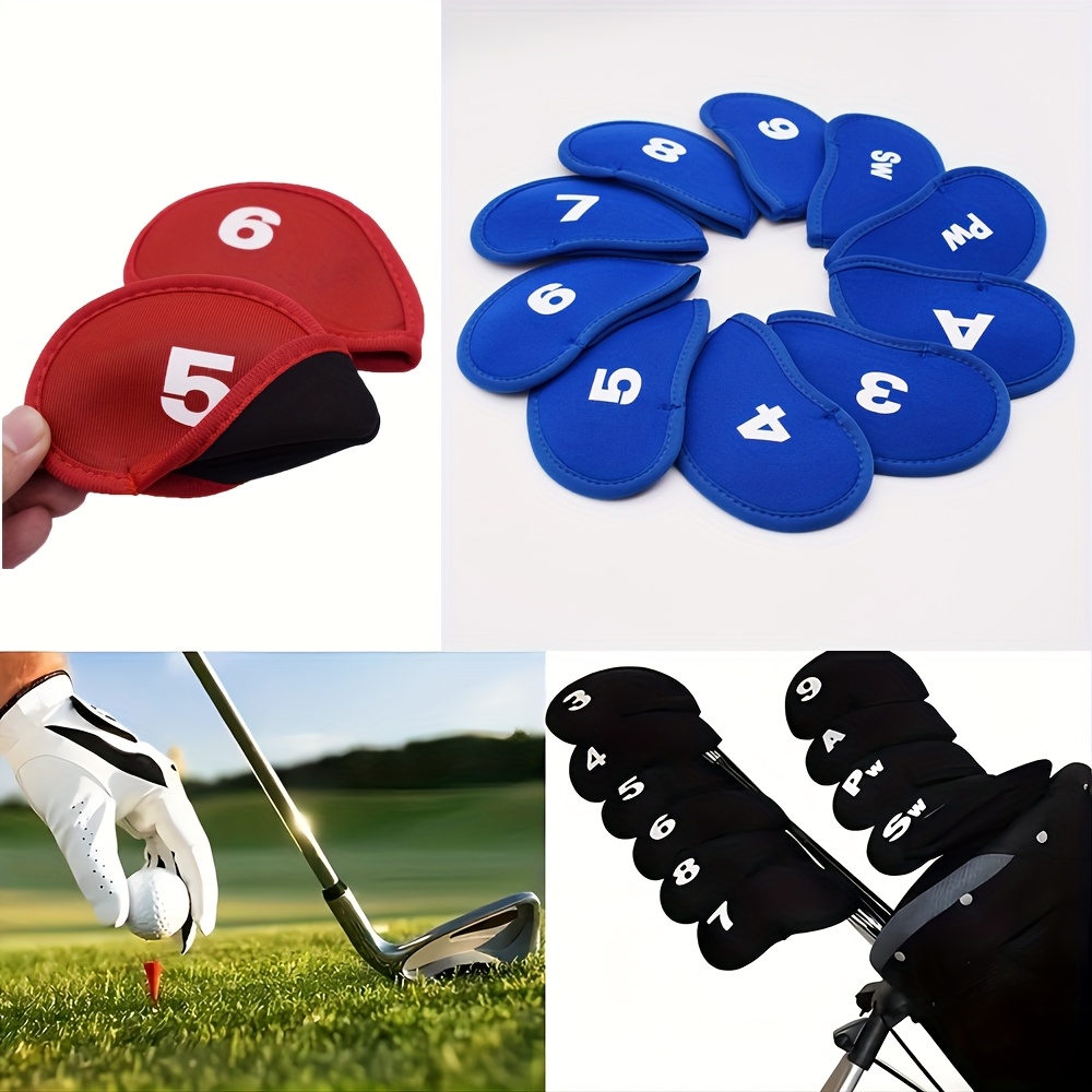 10 個ポータブルゴルフクラブアイアンヘッドカバープロテクタ - Golf Equipment Kit のレビューと価格