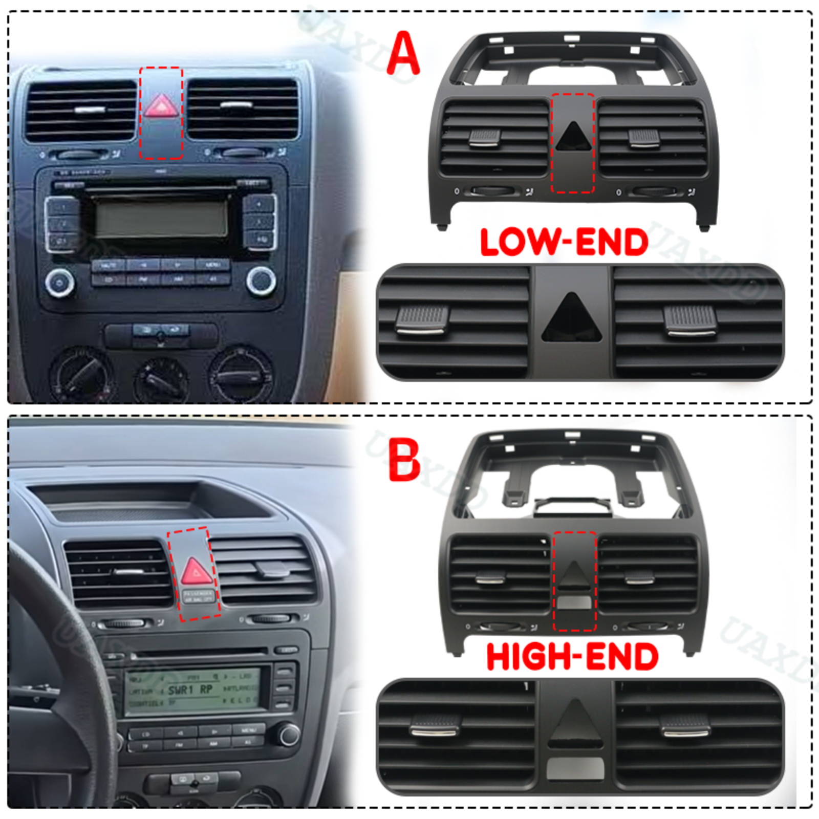VW 2005-2009 ゴルフ5 Mk5 サギター用エアコ - Golf Equipment Kit のレビューと価格