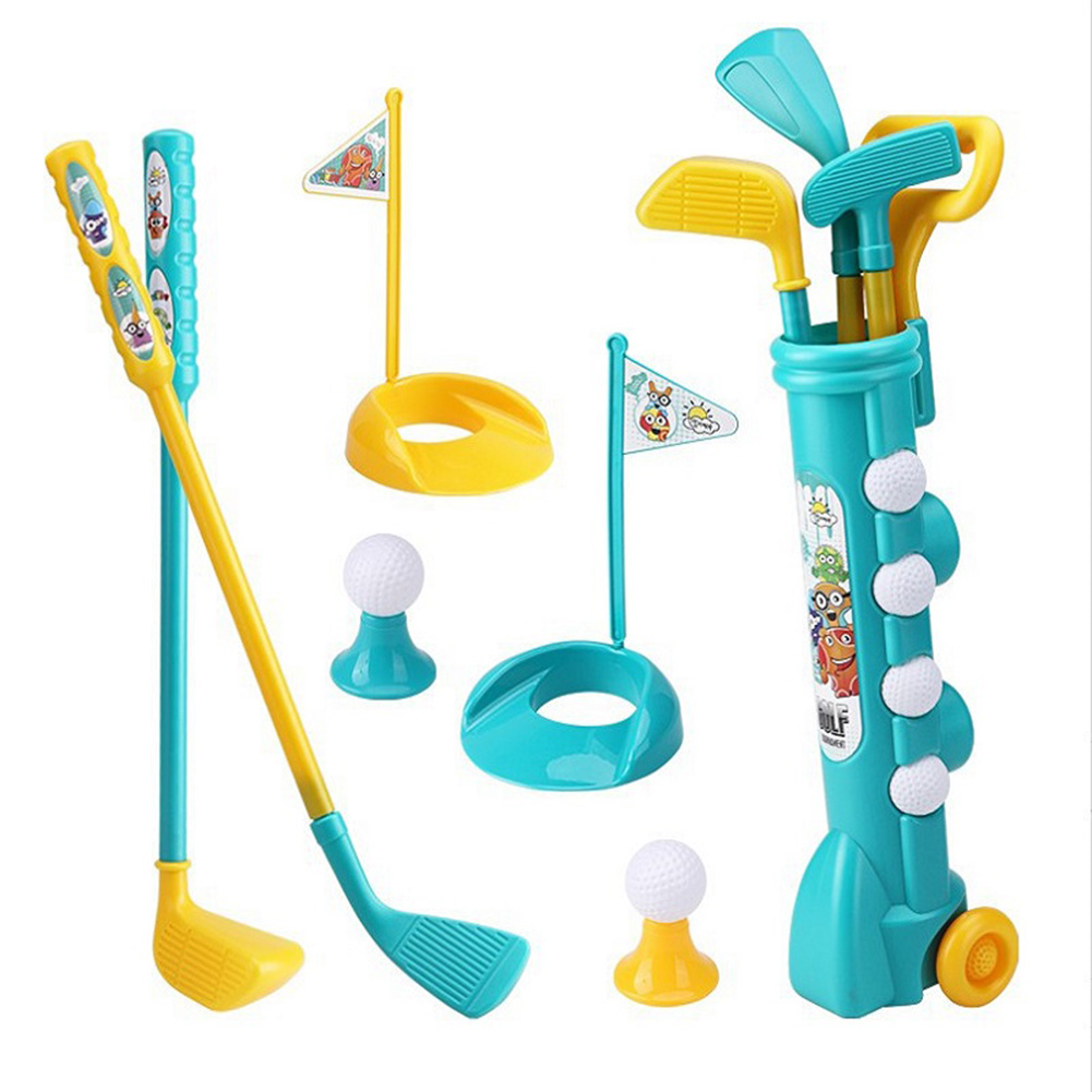 子供のおもちゃゴルフセットポータブルヤードゴルフおもちゃセッ - Golf Equipment Kit のレビューと価格
