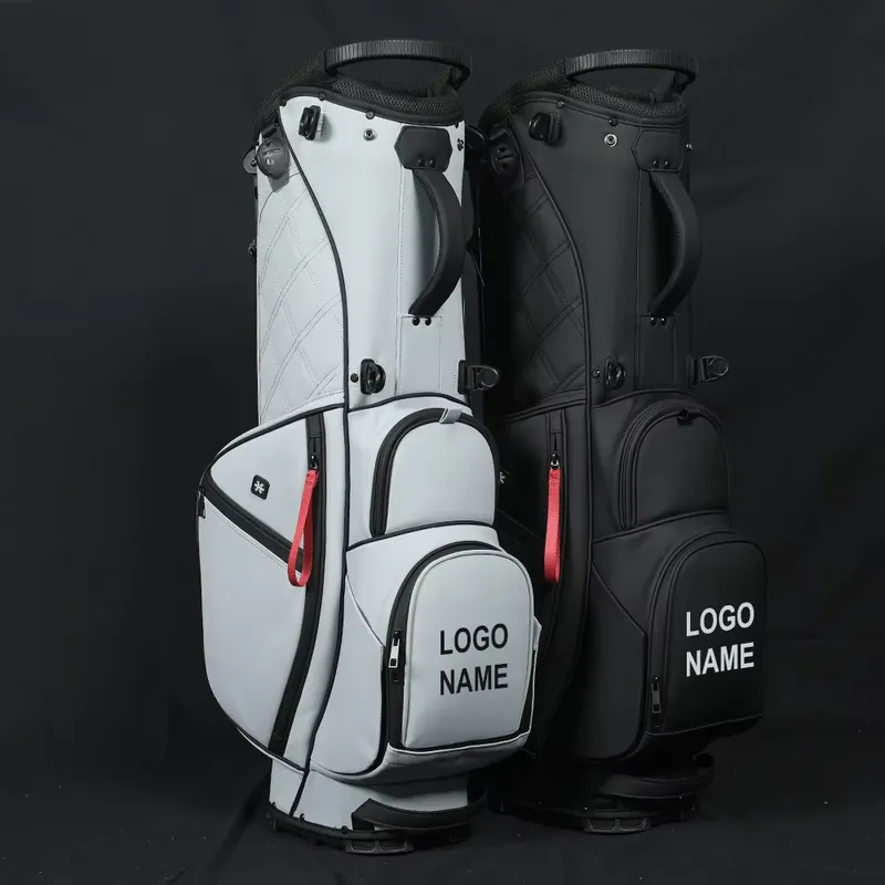 ASL GOLF カスタムロゴスタンドバッグ 高品質PUレザ - Golf Equipment Logo のレビューと価格